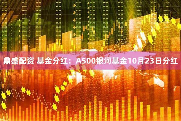 鼎盛配资 基金分红：A500银河基金10月23日分红